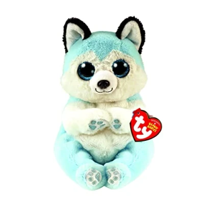 Imagen de Ty Beanie Baby Husky Azul Thunder 15 CM