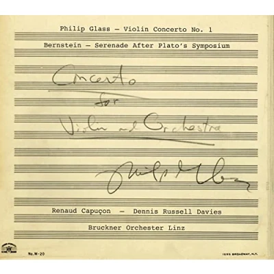 Imagen de Philip Glass: Violin Concerto No.1, Leonard Bernstein: Serenade