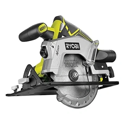 Imagen de RYOBI Sierra Circular 18V ONE+ (sin Batería) Hoja Ø150mm, Guía Láser para Todos los Cortes Rectos y Biselados (0 a 50), Recorte, Escariado en Carpintería Ebanistería RWSL1801M
