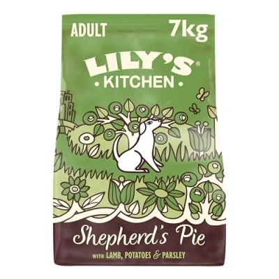 Imagen de Lily&#039;s Kitchen Completo Pienso Seco para Perros Adultos, con Cordero, 7 kg