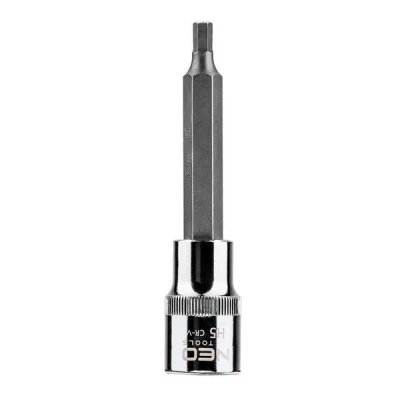 Imagen de NEO TOOLS 08 780 Piezas insertables de llave cubo 1/2Pulgada 7422 H5 Acero cromo vanadio, para herramientas Hexágono interior