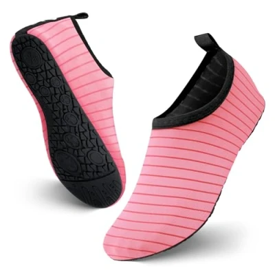 Imagen de JOTO Zapatos de Agua para Mujer Hombre Niño, Zapatillas Acuáticas Secado Rápido Tipo Calcetines como Descalzado, Escarpines Deportivos Paseo en Playa Buceo Snorkel Kayak Surf 24,2 cm/38 39