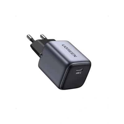 Imagen de UGREEN Nexode 30W Cargador USB C GAN para Google Pixel 7/6A, Enchufe Compatible iPhone 16 Plus Max/15/14/13/12, iPad Pro/Air/Mini, Galaxy S23/S22/S21 Negro,dji Azul