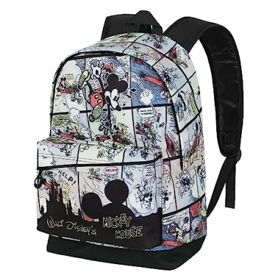 Imagen de Disney Mickey Mouse Ink Mochila HS FAN 2.0, Multicolor, 30 x 41 cm, Capacidad 22 L