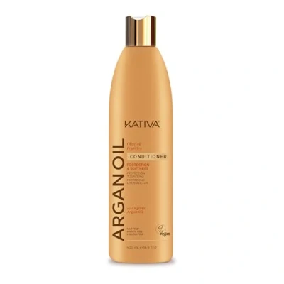 Imagen de Kativa Argan Oil Acondicionador 550 ml Pelo Cabello Seco Protección, Suavidad y Brillo Aceite de Argán Orgánico
