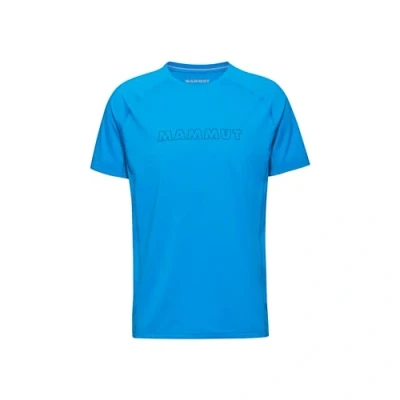 Imagen de Mammut Selun FL Camiseta Hombre Logo Azul Glaciar S