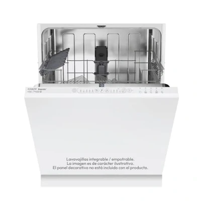 Imagen de Candy Rapidò CI 3E53E0W, Lavavajillas Integrable 60 CM, 13 Servicios, Digital, 53 Dba, 5 Programas, Motor Inverter, Indicador Fin de Ciclo, Inicio Diferido 3 6 9 horas