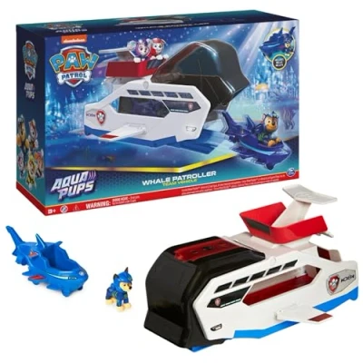 Imagen de Patrulla Canina Aqua PUPS PATROLLER Submarino Coche Lanzador con 1 Figura Chase Coches de Juguetes 6065308 Niños 3 Años +
