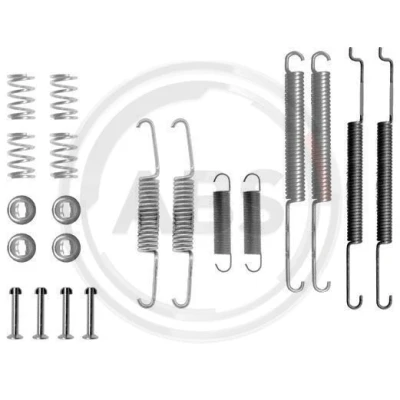 Imagen de A.B.S. 0681Q Juego de accesorios, zapatas freno VOLKSWAGEN: GOLF 2, 3, SEAT: Inca