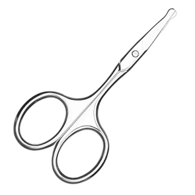 Imagen de Eupneicu Tijeras De Para El Pelo La Nariz [ 9,5 Cm ], Redondeadas Nariz, Cejas, Recortador Acero Inoxidable Y Hombres Mujeres
