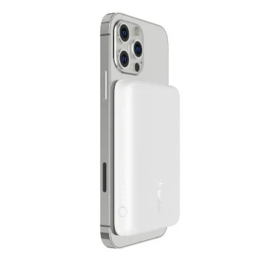 Imagen de Powerbank Belkin BPD002btBK, 2500 mAh, USB Tipo C, Magsafe, Blanco