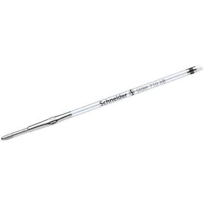 Imagen de Schneider 171001 Slider 710 Recambio para bolígrafo (tecnología ViscoGlide, extraancho), 10 unidades, color negro