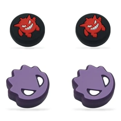 Imagen de MatoSan® 4 Tapas de joystick compatibles Con Nintendo Switch Grip Joy Thumbstick Lite OLED Accesorios Thumb Grips para el pulgar cubierta