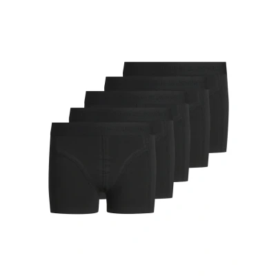 Imagen de Jack &amp; Jones Junior Jacsimple Trunks 5 PACK Culotte para niños, Talla: 12a, Black