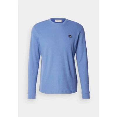 Imagen de Calvin Klein Jeans Badge TEE Camiseta de manga larga, Hombre, Talla: Small, Blue