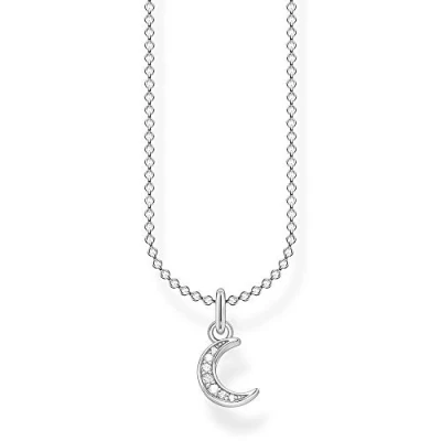 Imagen de Thomas Sabo Collares con Símbolo Plateado, Collar de Luna