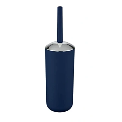 Imagen de WENKO Juego para el WC Brasil Azul oscuro Bürstenhalter, absolut bruchsicher