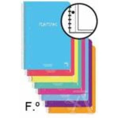Imagen de Pacsa 16683 Bloc 90 g, polipropileno, A4 micro, colores surtidos, 100 hojas (1 unidad)