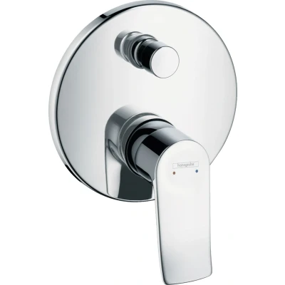 Imagen de Hansgrohe 31493000 Metris grifo de bañera empotrado, cromo