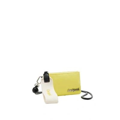 Imagen de Desigual Mone_priori Leire, Billetera Bi Fold Mujer&#039;S, Amarillo, Einheitsgröße