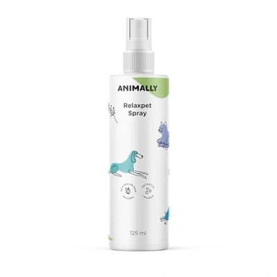Imagen de Animally Relaxpet spray125 ml. Spray Relajante para Perros y Gatos. Favorece la Calma Tranquilidad en situaciones de estrés puntual.
