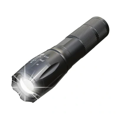 Imagen de Mini linterna LED recargable EFL 1031 Odin, batería de litio incorporada, alta potencia, puerto USB, Varios modos, 400 lúmenes a una distancia 300 M, pequeña