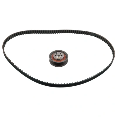 Imagen de FEBI BILSTEIN 14658 Kit de correa distribución 124 con perfil dientes trapezoidal incl. rodillo tensor AUDI: 80 B4 Berlina, A6 C4 Berlina