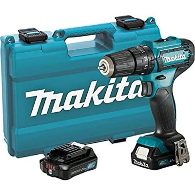 Imagen de Makita HP333DSAE Taladro PERCUTOR 12V CXT 2.0AH, Multicolor