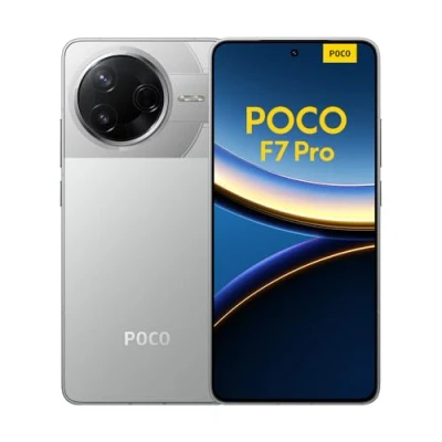 Imagen de Xiaomi POCO F7 Pro Smartphone de 12+256GB, Cámara Dual 50 MP con OIS, Pantalla 6,67&quot; 2K Flow AMOLED 120 Hz, Snapdragon 8 Gen 3, Hypercharge 90W, Cargador no Incluido, Plata (Versión ES)