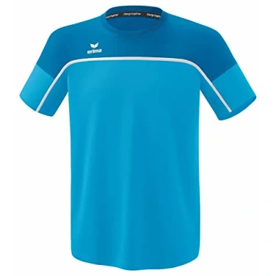 Imagen de Erima „Change by Funcional Camiseta, Curacao/Mykonos/Blanco, 164 Unisex niños