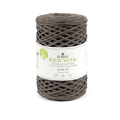 Imagen de DMC Eco Vita 4 Fabricado con algodón reciclado 250 g 200 m