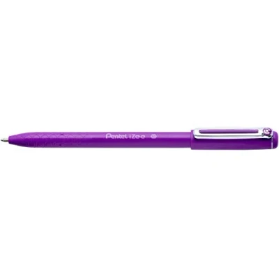 Imagen de Pentel BX457 Izee Bolígrafo con tapa (0,7 mm, 12 unidades), color morado