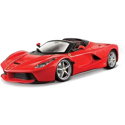 Imagen de Bburago 18 36907R LaFerrari Aperta Ferrari 1:43, Color Rojo