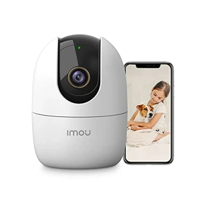 Imagen de Imou 2.5K Cámara de Vigilancia WiFi Interior, IP 360, Domo PTZ, Sirena Seguridad, Detección Sonidos Extraños, Modo Privacidad, Rastreo Inteligente