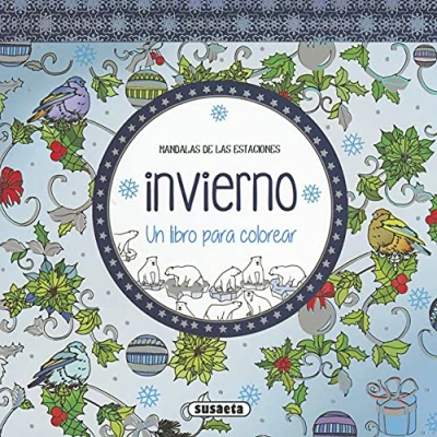Imagen de invierno. un Libro para Colorear (Mandalas de las estaciones)