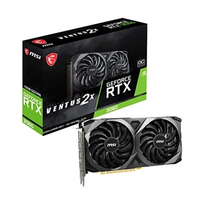 Imagen de MSI GeForce RTX 3060 Ventus 2X 12G OC NVIDIA 12 GB GDDR6