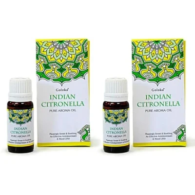 Imagen de Aromasenses. 2 unidades Aceite Esencial Citronela Puro Goloka 10 ML (Citronela)
