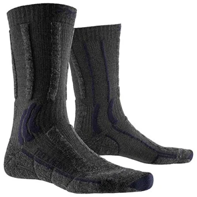 Imagen de X SOCKS Trek Merino Light Socks, Unisex Adulto, Dark Ruby/Midnight Blue, 39 41