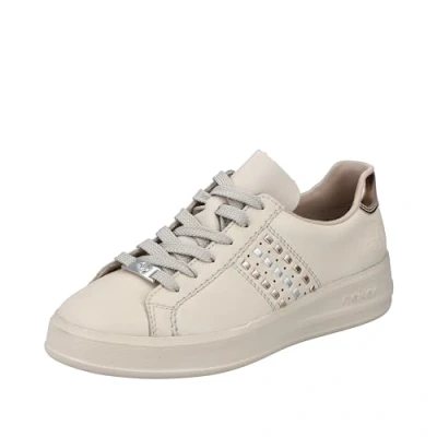 Imagen de Rieker M8400, Zapatos con Cordones Mujer, Beige, 41 EU