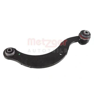 Imagen de METZGER 58145309 Barra oscilante, suspensión de ruedas con apoyo caucho Eje trasero, arriba Brazo oscilante transversal TOYOTA: Auris Hatchback