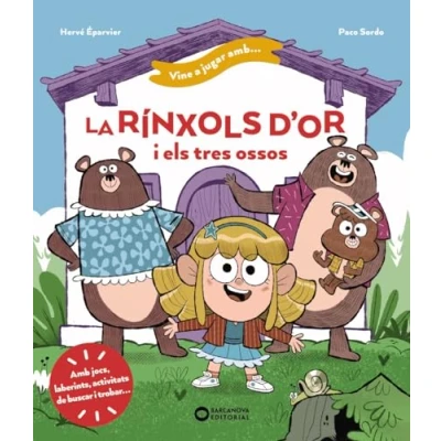 Imagen de Vine a jugar amb la Rínxols d&#039;Or i els tres ossos (Llibres infantils juvenils Diversos)