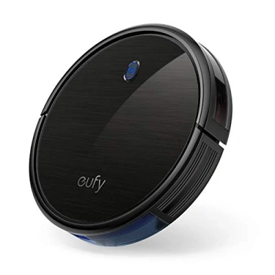 Imagen de eufy Robot Aspirador RoboVac 11S (Slim) con BoostIQ, superdelgado, Fuerte Fuerza de succión 1300 Pa, aspiradora robótica autocargable, Ideal para propietarios Mascotas (reacondicionado)