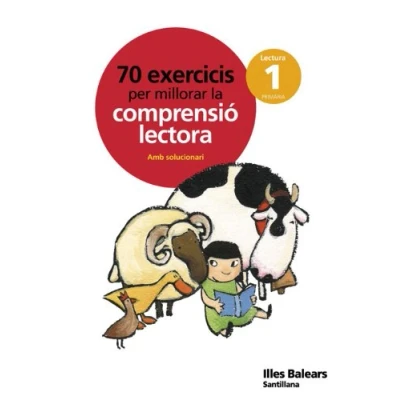 Imagen de 70 EXERCICIS PER MILLORAR LA COMPRENSIO LECTORA 1 PRIMARIA 9788429497380 (CASA DEL SABER)