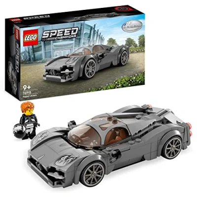 Imagen de LEGO 76915 Speed Champions Pagani Utopia, Maqueta de Coche Carreras para Construir, Deportivo Italiano, Réplica Vehículo Coleccionable, Edición 2023