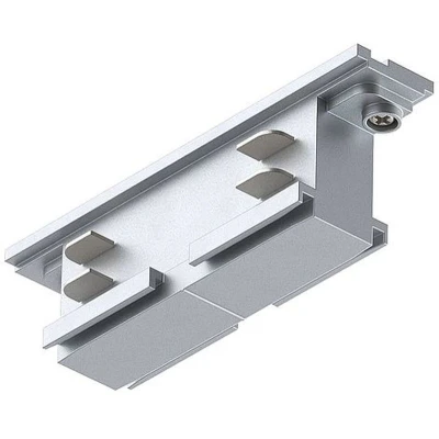 Imagen de Paulmann 91367 Sistema ProRail3 Conector de línea 94 x 24,5 mm máx. 3.680W Plata Riel Techo Metal y plástico