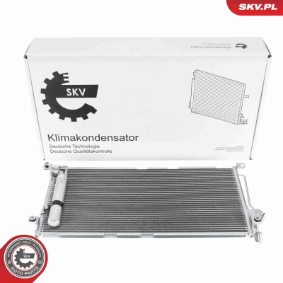 Imagen de ESEN SKV 86SKV483 Condensador con secador Aluminio 717mm MITSUBISHI: Lancer 7 Limousine