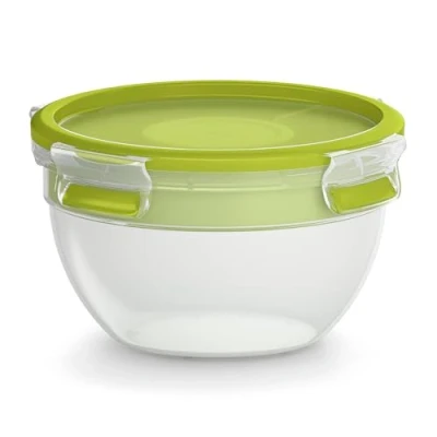 Imagen de Tefal MSEAL&amp;GO Salad Bowl 1.0L TEF1 316_Clip&amp;Close/Masters, Plástico Polipropileno (PP), Verde, 16,7 x 9,5 cm