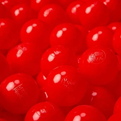 Imagen de KiddyMoon 200/6Cm ∅ 6Cm Bolas Colores De Plástico para Piscina Niños, Rojo