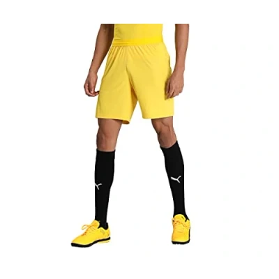 Imagen de PUMA Teamfinal Shorts, Pantalón corto Hombre, Cyber Yellow, XL