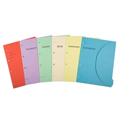 Imagen de Smartfolder Pack de 6 temas profesionales Bolsa almacenaje A4